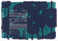 a hebrew wedding invitation with a blue and black design